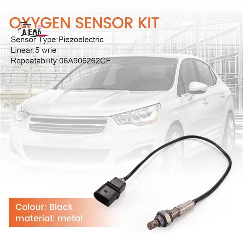 

AEA6-5 проводов датчик кислорода 06A906262BR для V W Golf Plus Touran 1,6 и A3 2003-2011 1,6 датчики лямбда 06A906262CF