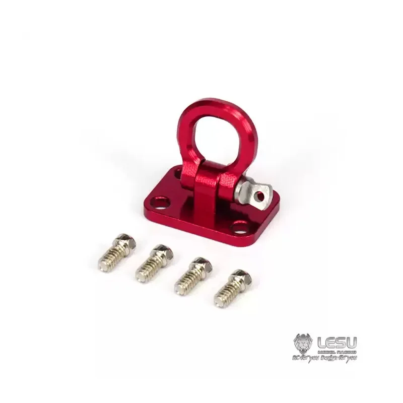 RC 1/14 Metall-Frontstoßstange mit Abschlepphaken für Tamiya Hydraulikbagger, Lader, Muldenkipper, für MAN VOLVO Anhänger, Kipper, DIY-Teile – Detail 5