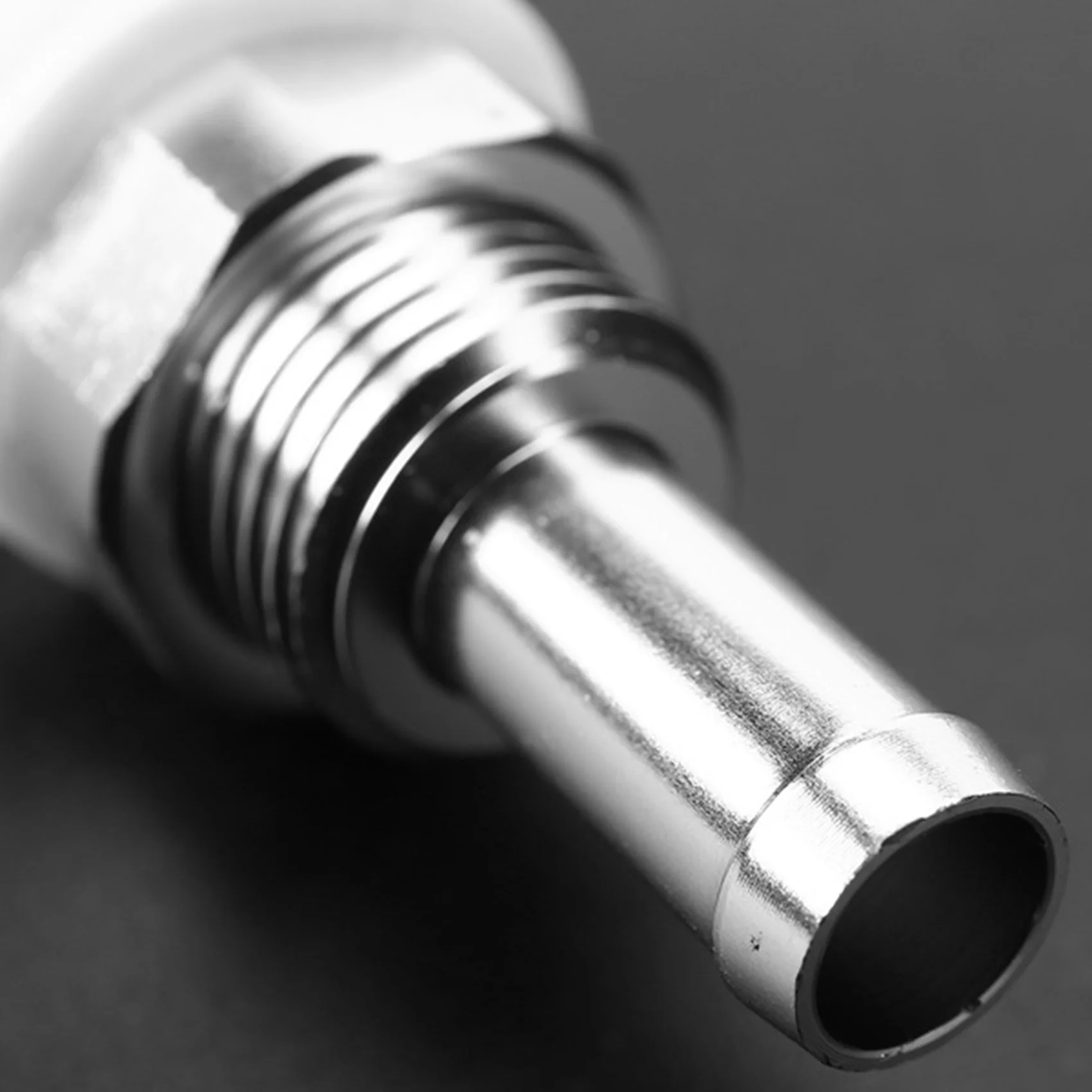 

6AN Male Flare Bulkhead To 5/16 Inch Hose Barb Adapter Fitting Aluminum Flare Connector Fluid Designed For Car SUV