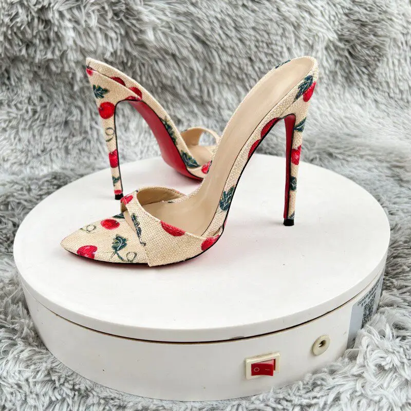 

2026 Summer New Women's Pointed High Heels, Fine Heels, Sandals, Women's Outerwear, Sexy Style