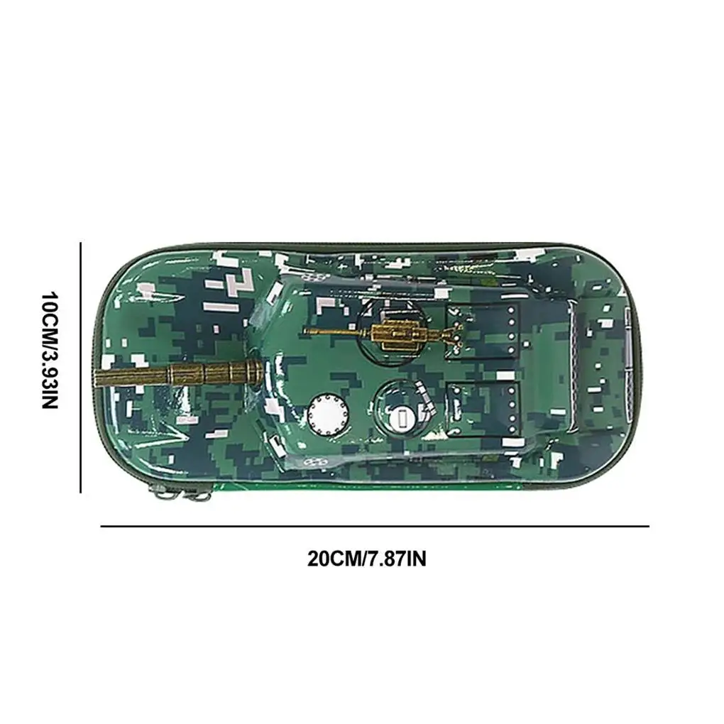 Tangki Kotak Pensil Indah Kapasitas Besar Siswa Pemegang Pena Alat Tulis Aksesori Membawa Kasus Hadiah Ulang Tahun