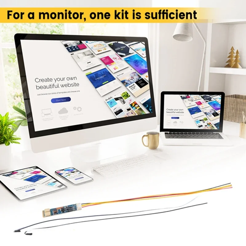 Kit Strip Lampu Latar Led 450Mm Pembaruan Layar LCD CCFL 20 Inci 20 Inci untuk Monitor LED