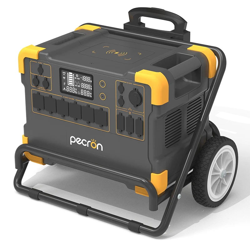 pecron 2KW inverter, 8KW hours portable solar energy system, Lithium iron phosphate generators system