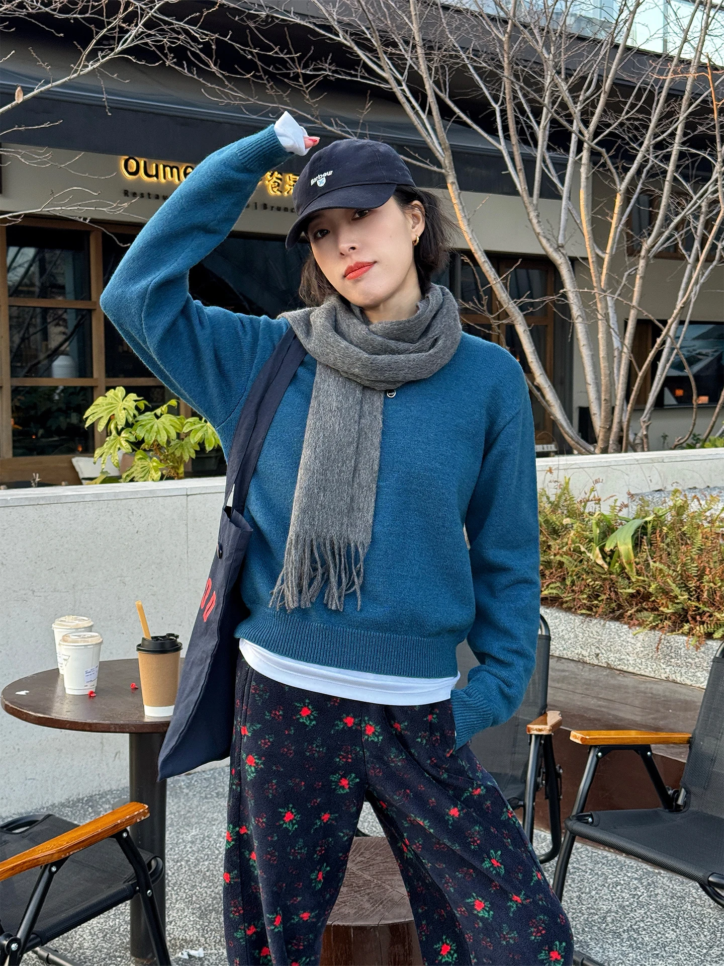 

Женский вязаный шерстяной свитер Langqing с круглым вырезом, длинными рукавами, свободный, теплый, зимний, новинка 2026 года, комфортный, дышащий топ