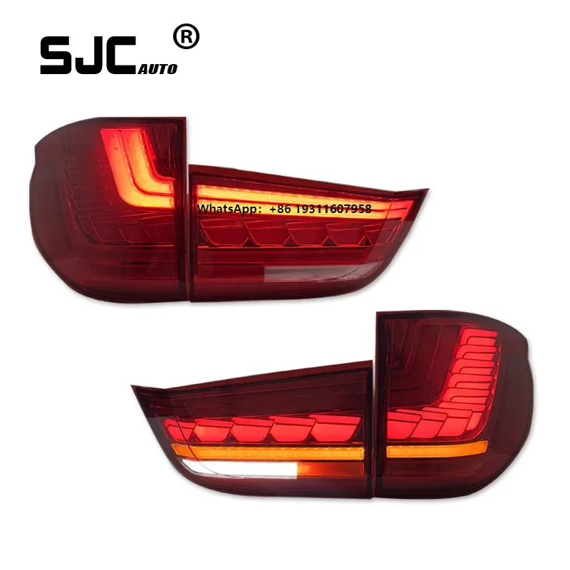 

SJC Auto Car Taillight for 2014-2018 X5 F15 Upgraded OLED GTS Style LED Taillights Rear Lamp Plug and Play