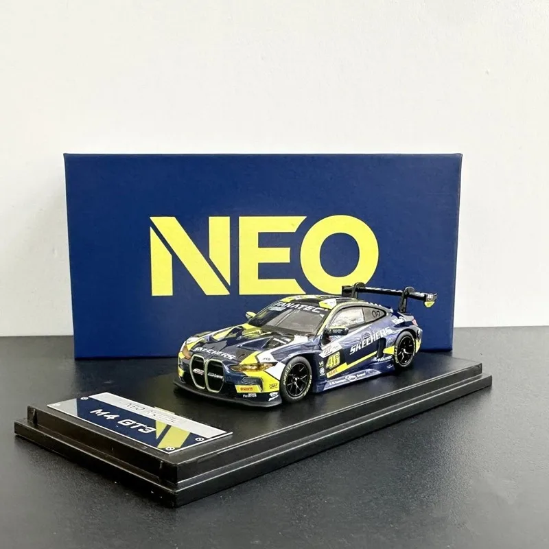 In Stock 1: 64 M4 GT3 Racing Painted Alloy Car Model Die-Cast Static Car Model - Creative Decoration Item - Festival Gift