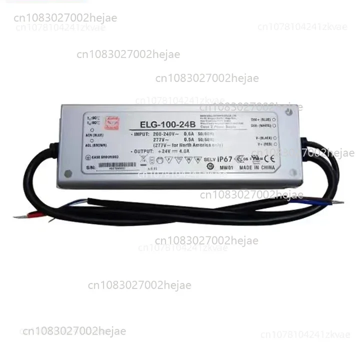 

ELG-100-24B 80W 96Watt 24V 4A 100W 0-10V PWM LED Dimmable Driver