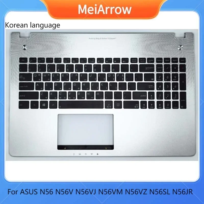 New/org laptop C cover For ASUS N56 N56V N56VJ N56VM N56VZ Palmrest KR Korean keyboard Upper Cover,No Backlit