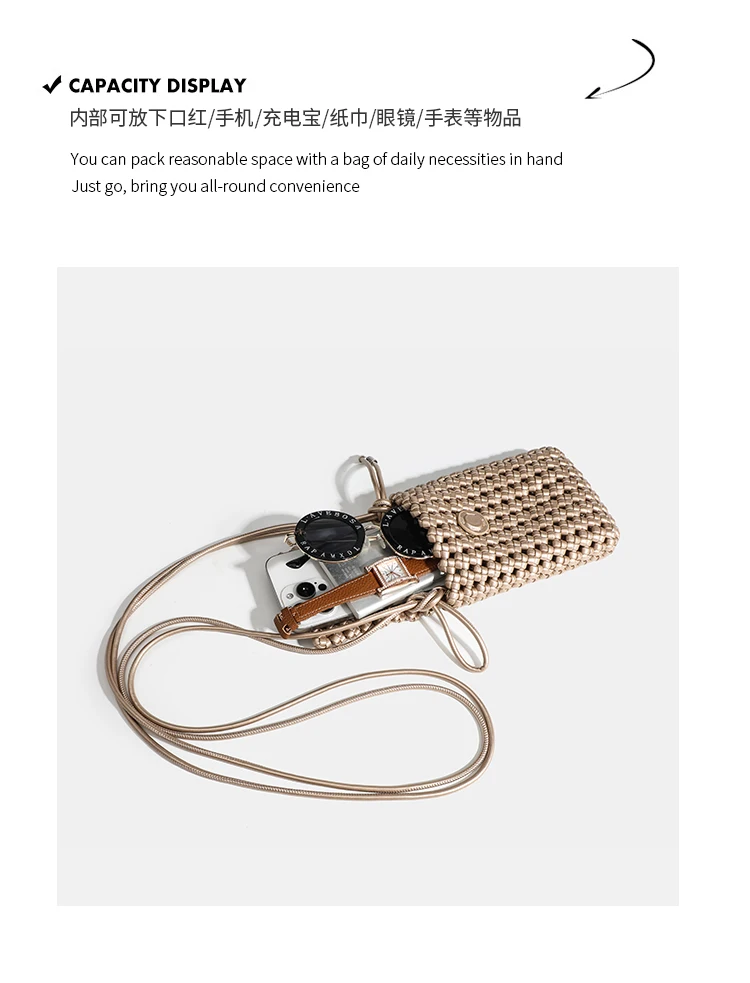 Damenmode-Taschen 2025, Umhängetaschen, modische Nischen-Umhängetasche, die beliebte, hochwertige Hohltasche für Damen dieses Jahres – Detail 7