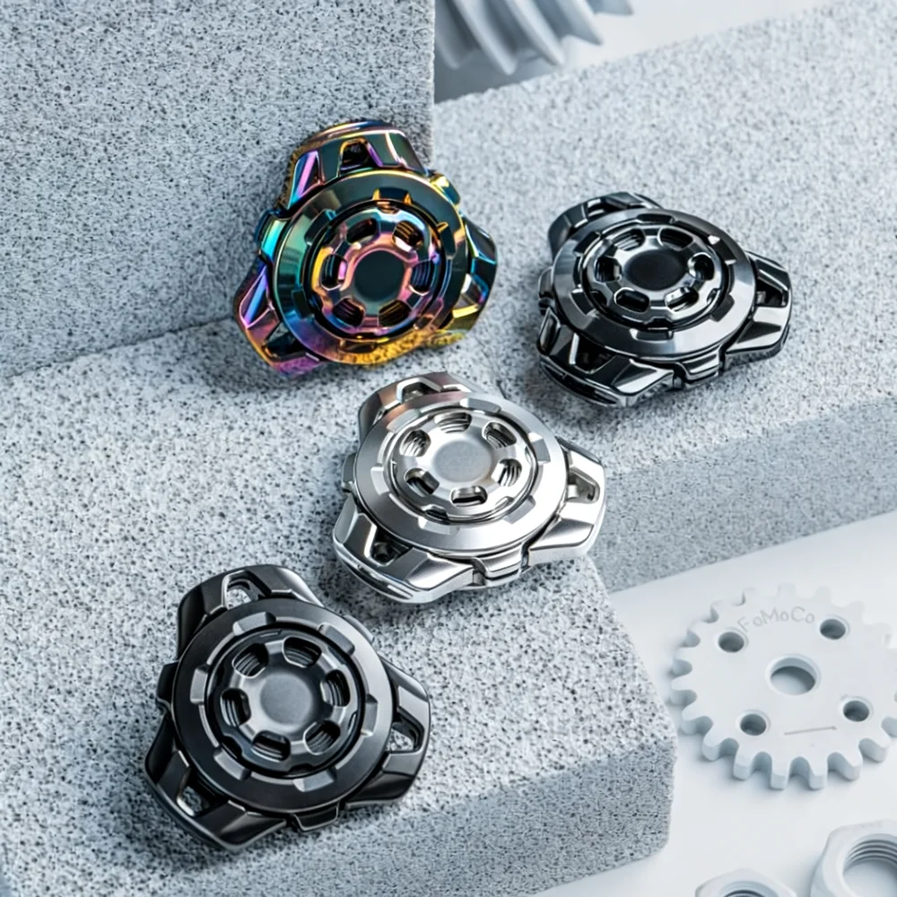 SHIHEN EDC Starshards Fidget Spinner Open Nail Gyro Fidget Toys For Adults Anxiety Toys Original Designs