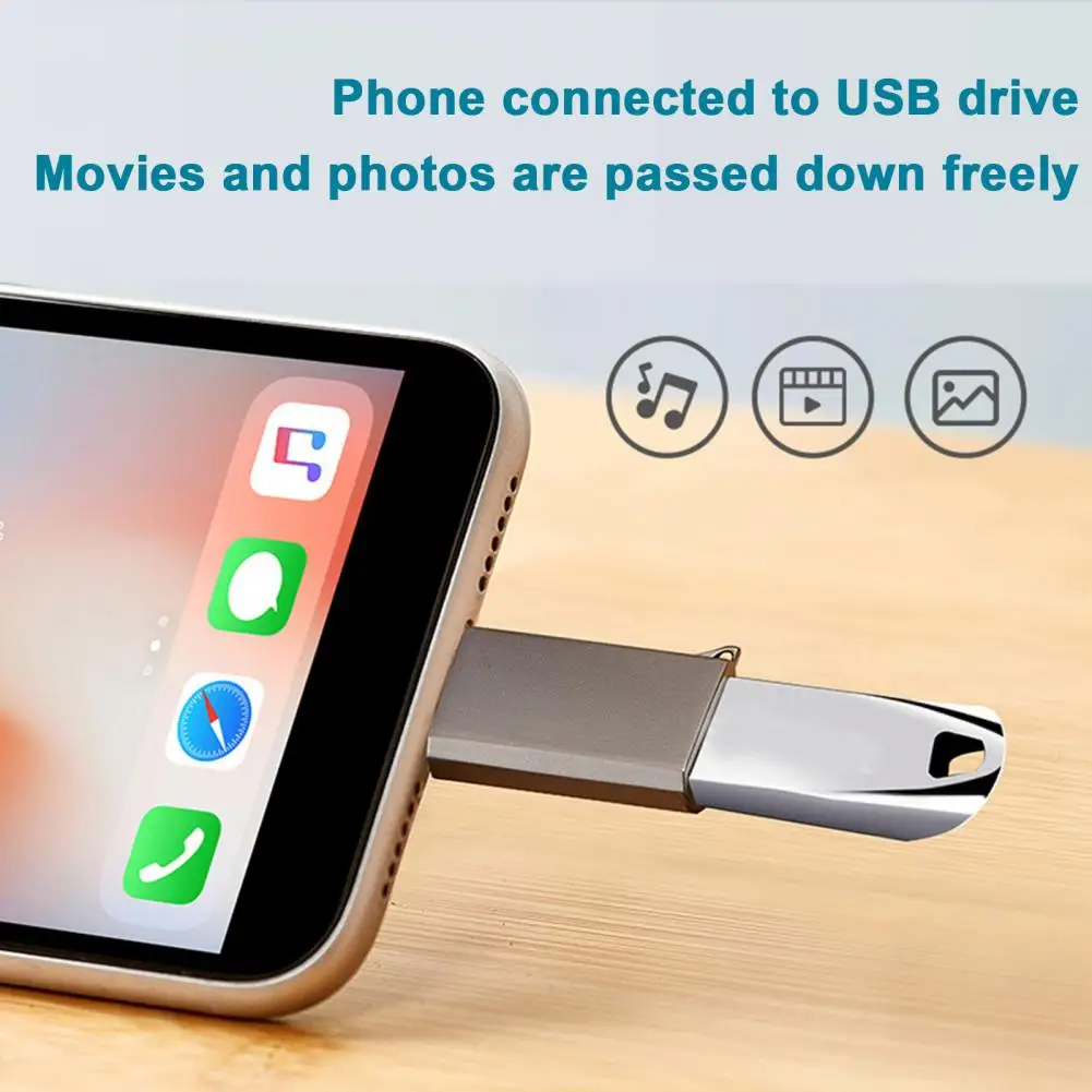 Mini lettore di schede lettore di schede convertitore Otg di tipo c di dimensioni compatte trasmissione dati veloce convertitore Usb universale portatile