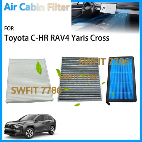 8713906150 For Toyota C-HR C HR 2016 - 2023 RAV4 2019 - 2023 Yaris Cross 2020-2023 Accessories Activated Carbon Air Cabin Filter
