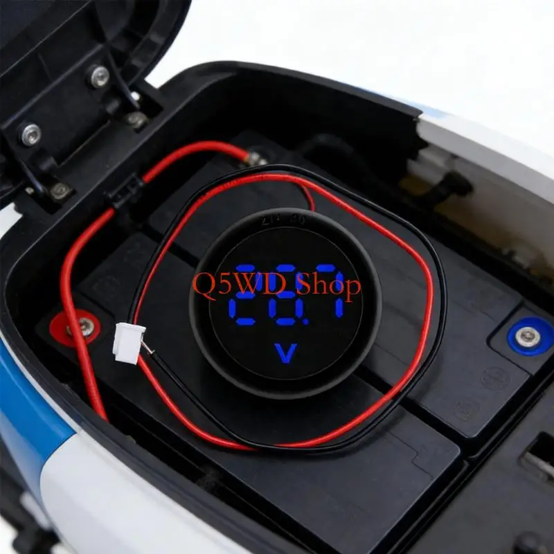 Q5WD High Precisions Voltmeter Circular Gauge Meter With 4V 100V Ranges For Circuit Diagnosis And Equipment Maintenance