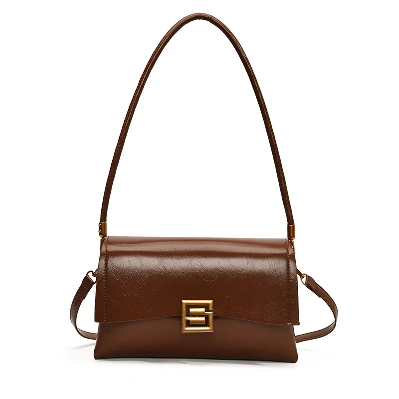 

2025 Autumn and Winter New Women's Mori - Style Underarm Bag - Chain Shoulder Small Square, Trendy & Versatile Niche Design