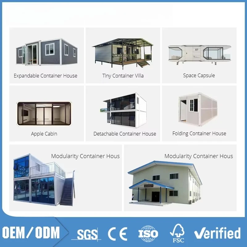 غرفة الإسكان الراقية المخصصة الحديثة سهلة التركيب، فندق متنقل لبيت الفيلا الجاهزة