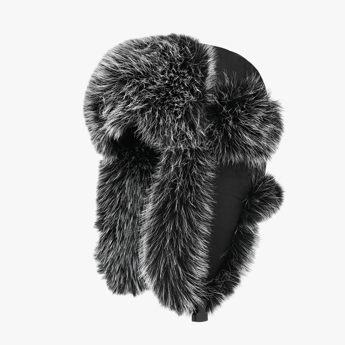 Unisex Winter Faux Mink Fur Trapper Hat Thick Warm Ushanka Ear Flap Hat Windproof Russian Trooper Cap for Skiing Outdoor