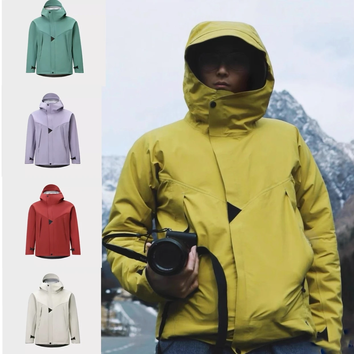 

Наружная весенняя роскошная мягкая подставка с капюшоном ell Jaet, ветрозащитная, водонепроницаемая, для пары, универсальная подставка для четырех сезонов