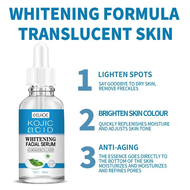 Whitening Facial Essence Fading Fine Lines Dark Spots Anti wrinkle Face Firming Anti Aging Moisturizing brighten Skin care Serum