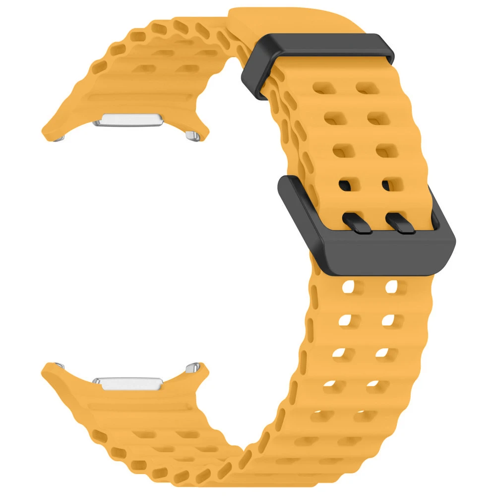 Marine Band für Samsung Galaxy Watch Ultra (2025) Zubehör Silikon Sportarmband Correa Galaxy Watch Ultra2 Ultra 47mm Armband