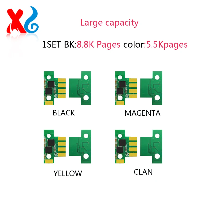 006R04368 006R04369 006R04370 006R04371 toner cartridge reset chip For Xerox C310 C315 C310DNI C310DNIM 8K 5.5K Toner Chip