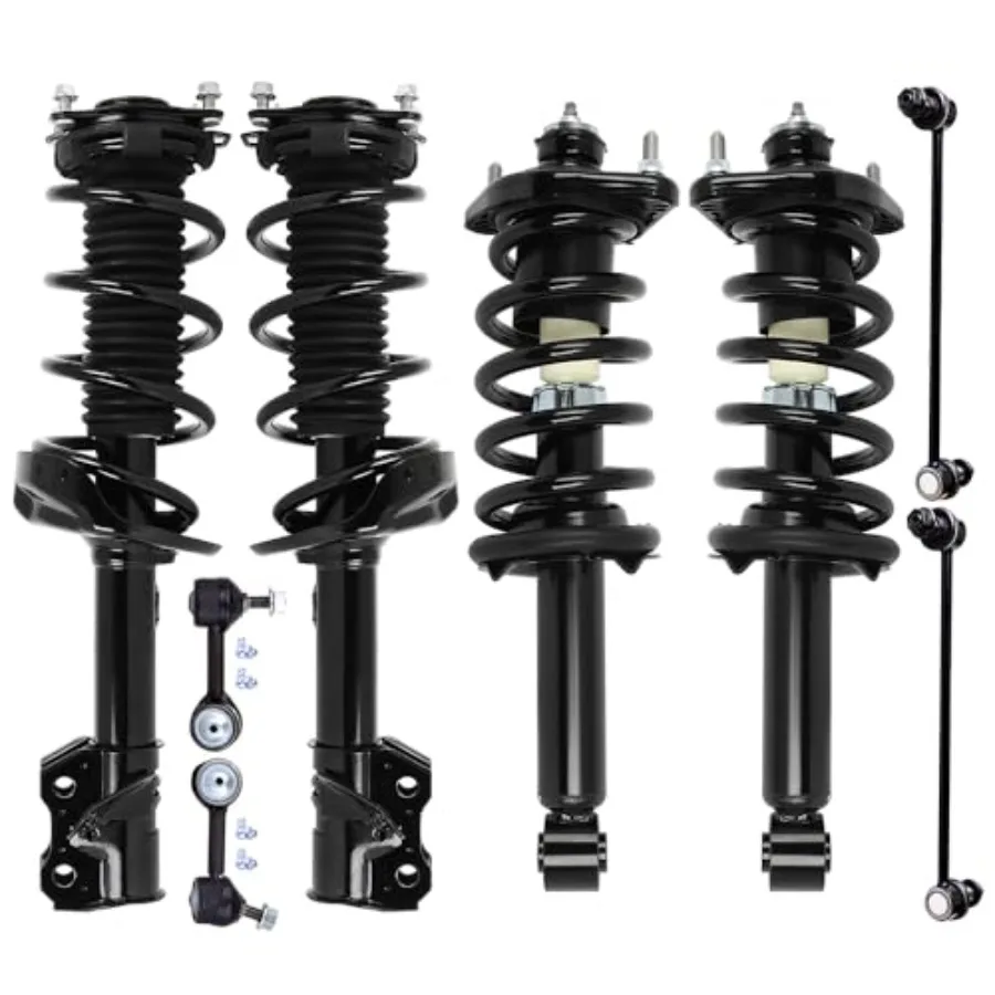 

Комплект стоек подвески амортизатора на 2012-2013 2014 годы для Honda CRV, передняя и задняя пара, полная установка стойки, стабилизатор, звено 8 P