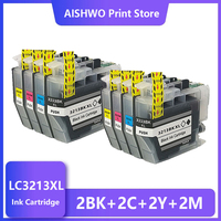 Compatible Ink Cartridges LC3211 LC3213 for Brother LC 3213 DCP-J772DW DCP-J774DW MFC-J890DW MFC-J895DW Inkjet Printer