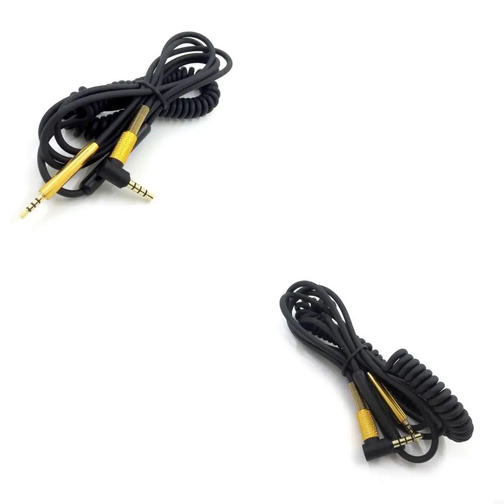 462E 2.5mm Plug to 3.5mm Spring Headphone Cable for QC25 QC35 OE2 Y40 Y50 Y45 S700 J55 J88 Headphones