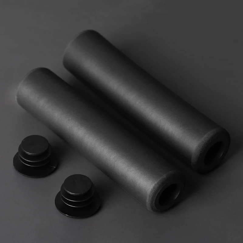 1Pair Silicone Cycling Bicycle Grips Outdoor MTB Mountain Bike Handlebar Grips Cover Anti-slip Strong Support Grips Bike Part