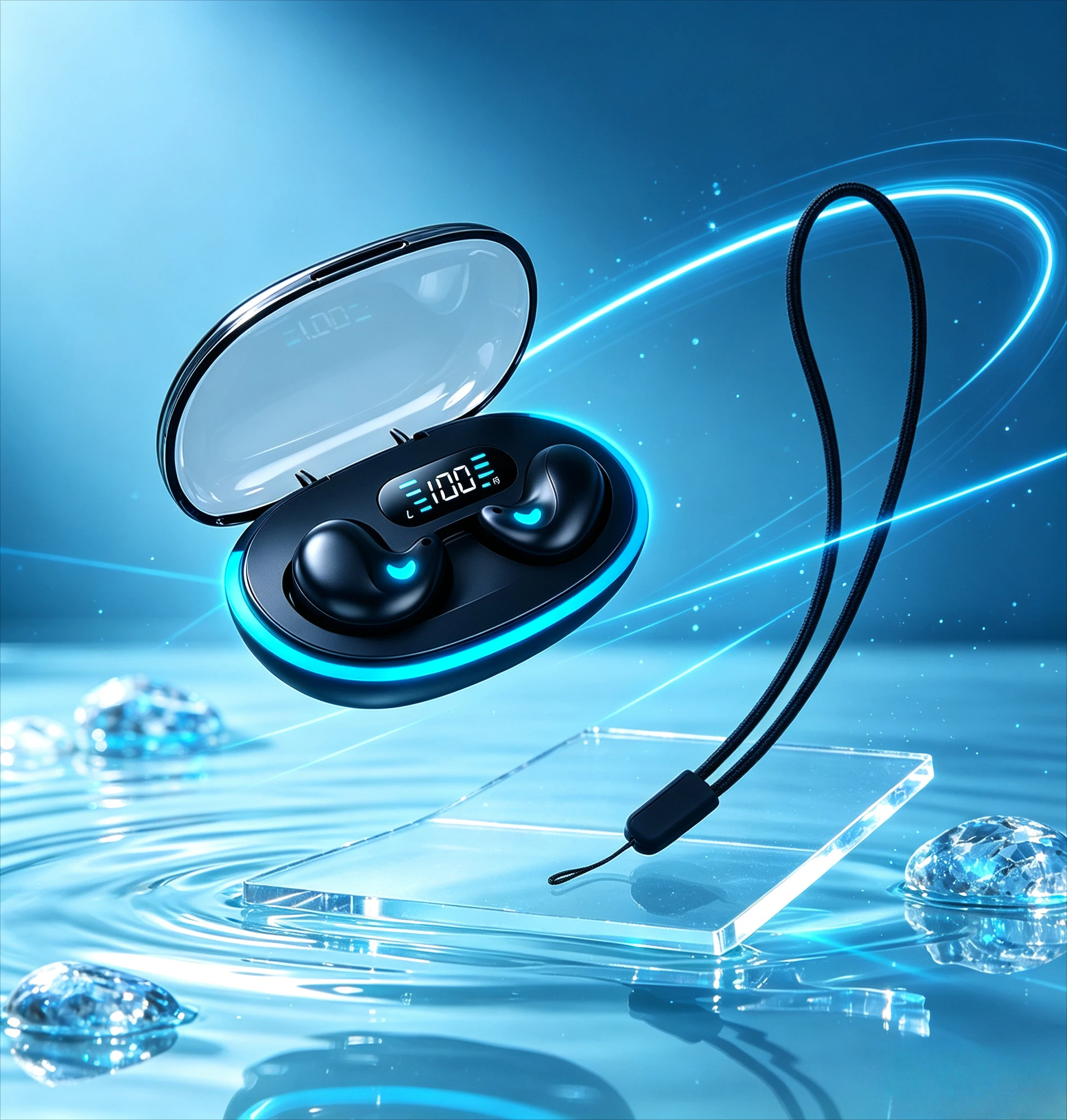 TWS Wireless Earbuds Fone Bluetooth Headphones Versatile Bluetooth Headsets Work Across Multiple Platforms Bluetooth Earbuds