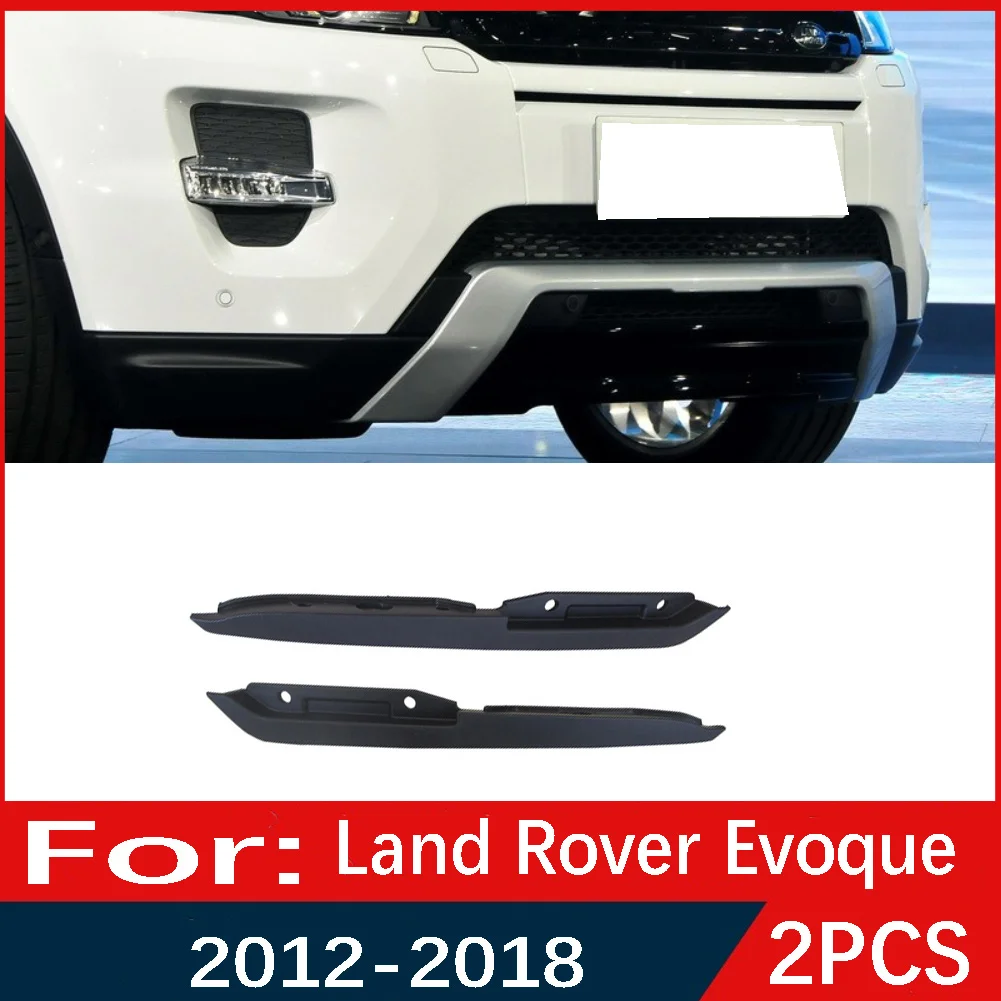 

Car Front Bumper Lower Trim Air Deflector Trim Molding For Land Rover Range Rover Evoque 2010 2011 2012 2013 2014 2015 2016-2018