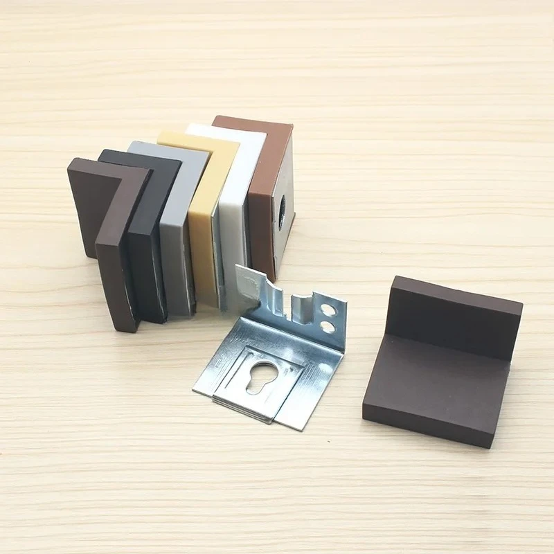 

20 шт., кухонный настенный шкаф, регулируемая стальная вешалка, подвесной угловой кронштейн с декоративной пластиковой крышкой