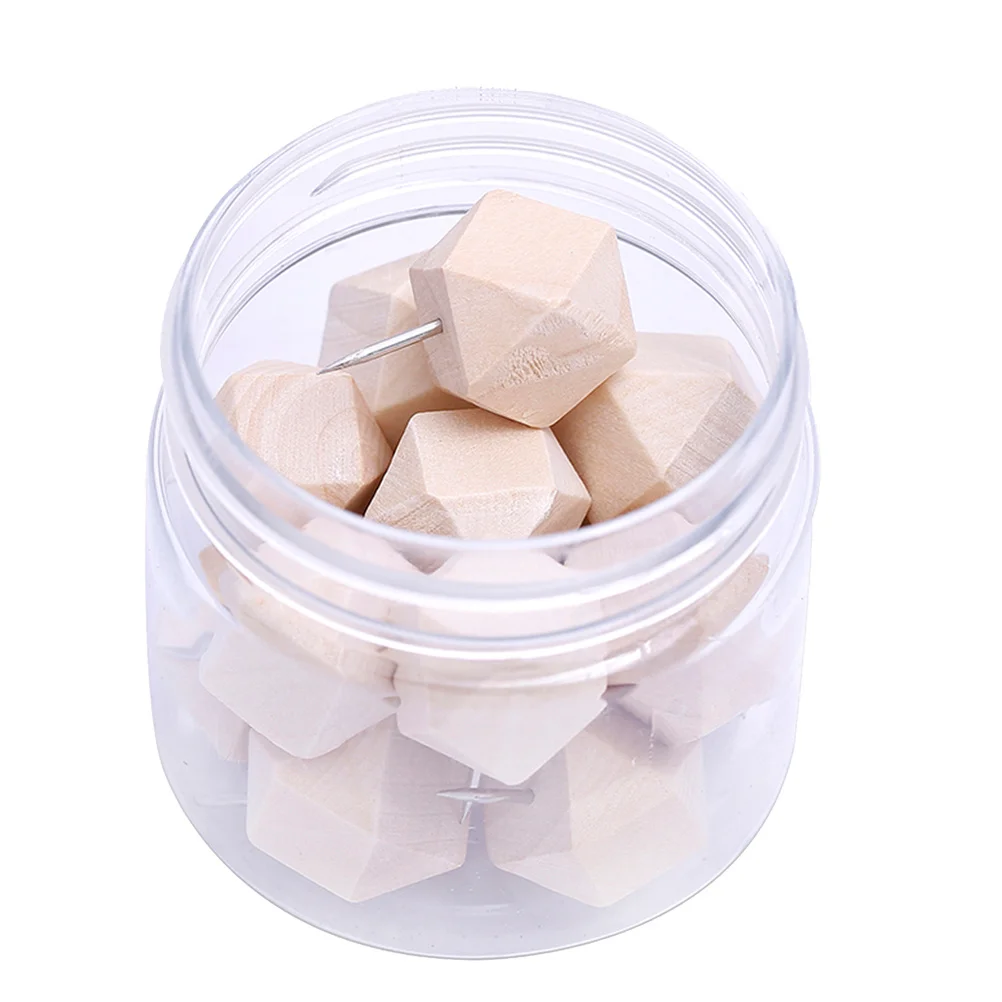 15Pcs Metal Push Pins Geometric Thumbtacks Creative DIY Office School Supplies for Cork Board Photos Posters Maps