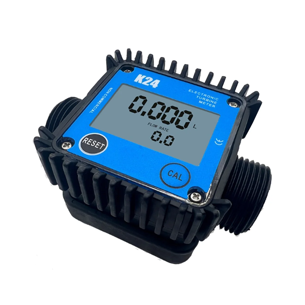 

LCD Fuel Flow Meter K24 for Turbine Digital Die-Sel Fuel Flowmeter Favorable Liquid Water Flow Measuring Tools