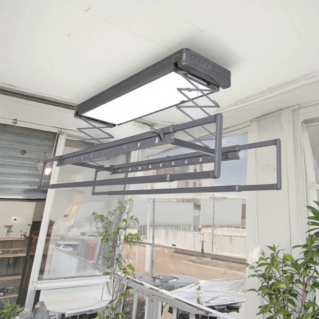 Inteligentny elektryczny suszarka do ubrań wielofunkcyjna suszarka na pranie