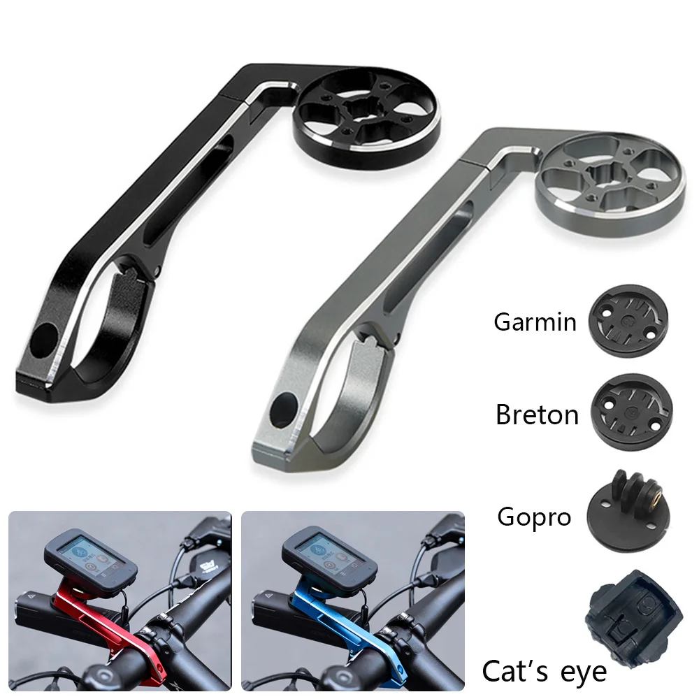 Bicycle Computer Camera Holder Out front Mount Holder for integrated handbar iGPSPORT Garmin Bryton GoPro Cat\'s eye Mobile phone