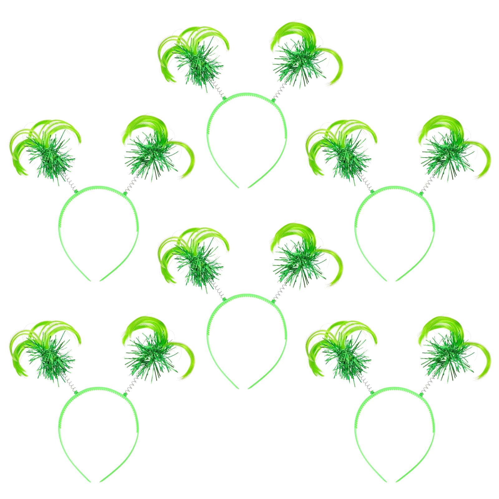

6 Pcs Wire Hairband Funny Bopper Headbands Kids Holiday Party Headdress Carnival Birthday Spring Hair Bands Cosplay