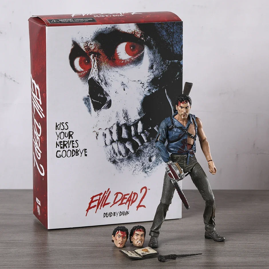 NECA Evil Dead White Variant Box Dead By Dawn Ultimate Ash 7