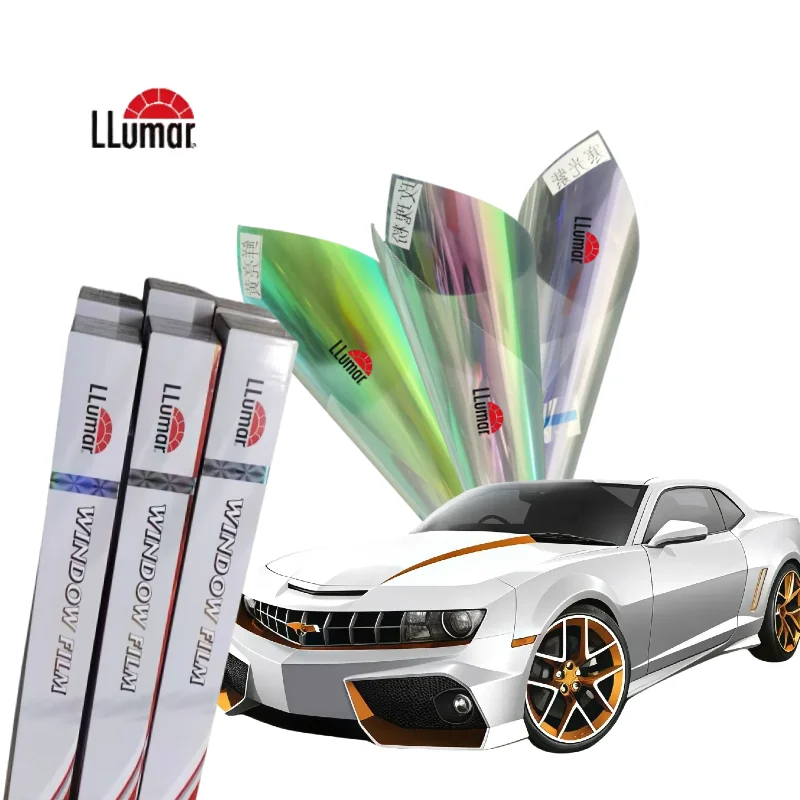 

Тонировочная пленка для окон LLumar Colorfu, теплоизоляционная керамическая мембранная пленка, автомобильная тонирующая стеклянная пленка с контролем солнца/солнца, автомобильные наклейки