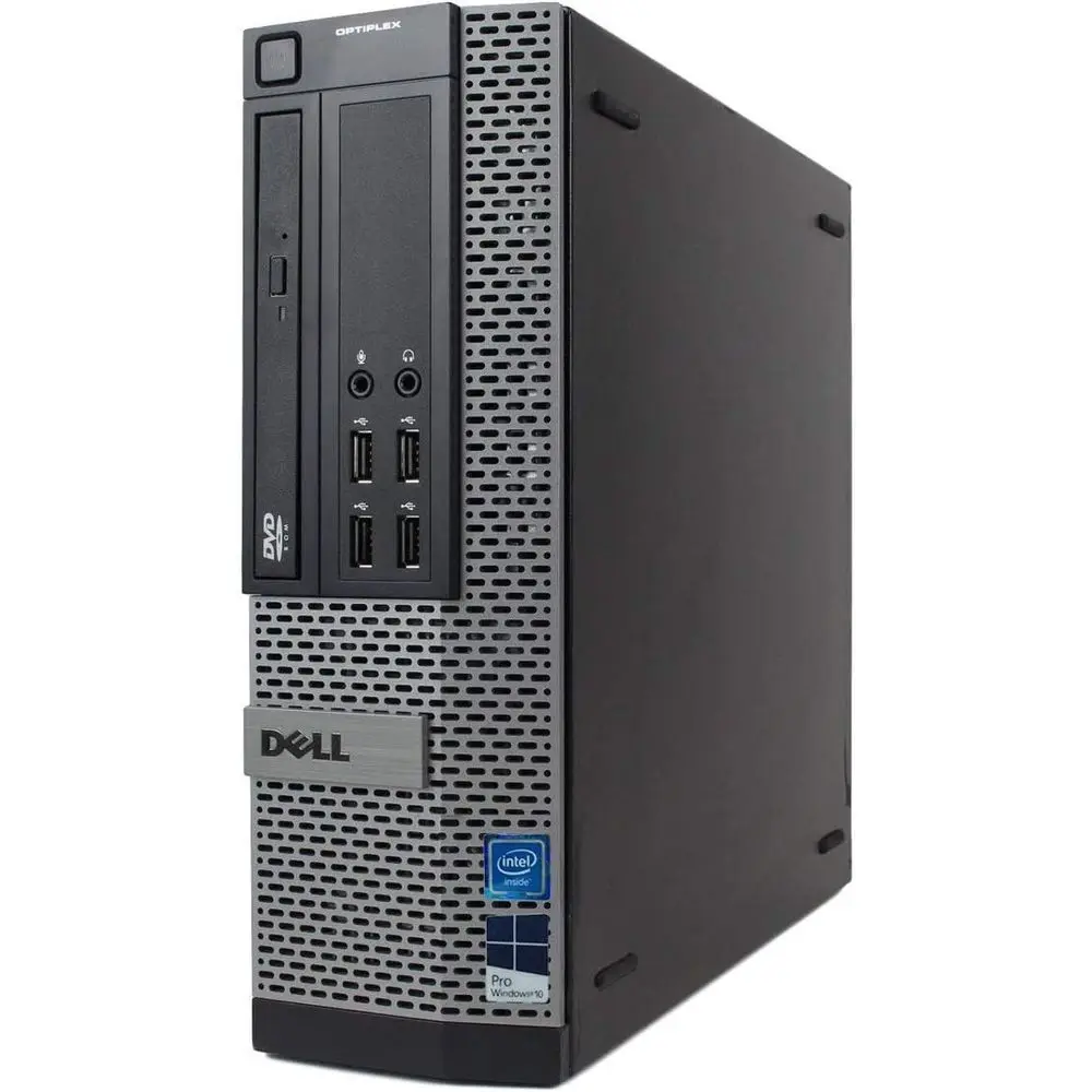 Optiplex 7010 Desktop Computer - Intel Core i7 Up to 3.8GHz Max Turbo requency, 16GB DDR3, New 1TB SSD, Wii, USB 3.0, DVDRW, 2X
