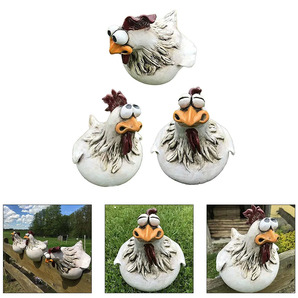 

Outdoor Aesthetic As Shown Funny Rooster Ornaments Garden Ornaments Vibrant Aesthetics Intricate Details For Living Room