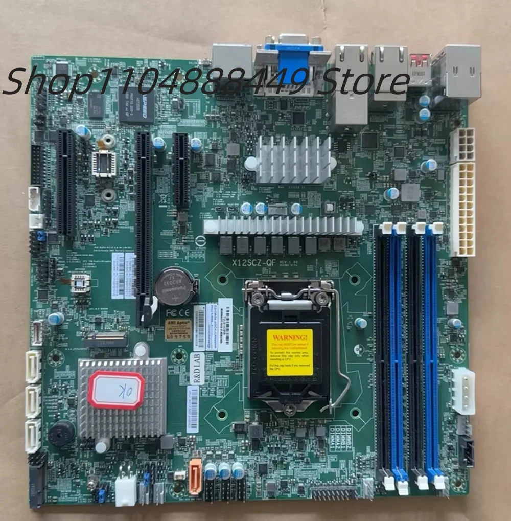 

FOR Super X12SCZ-QF Industrial control motherboard