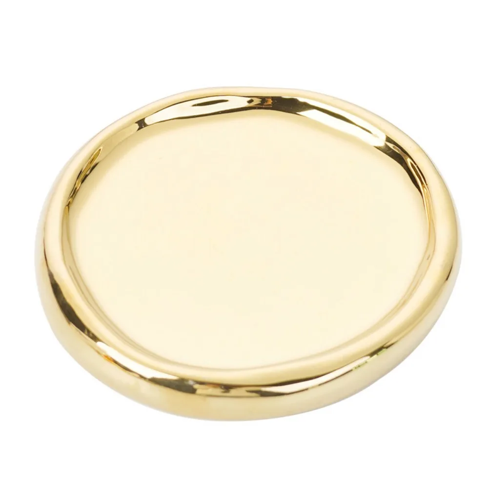 

Ceramic White Cloud Shape Plate Silver Decorative Plating Jewellery Tray Simple Jewellery Storage Tray Birthday Gift