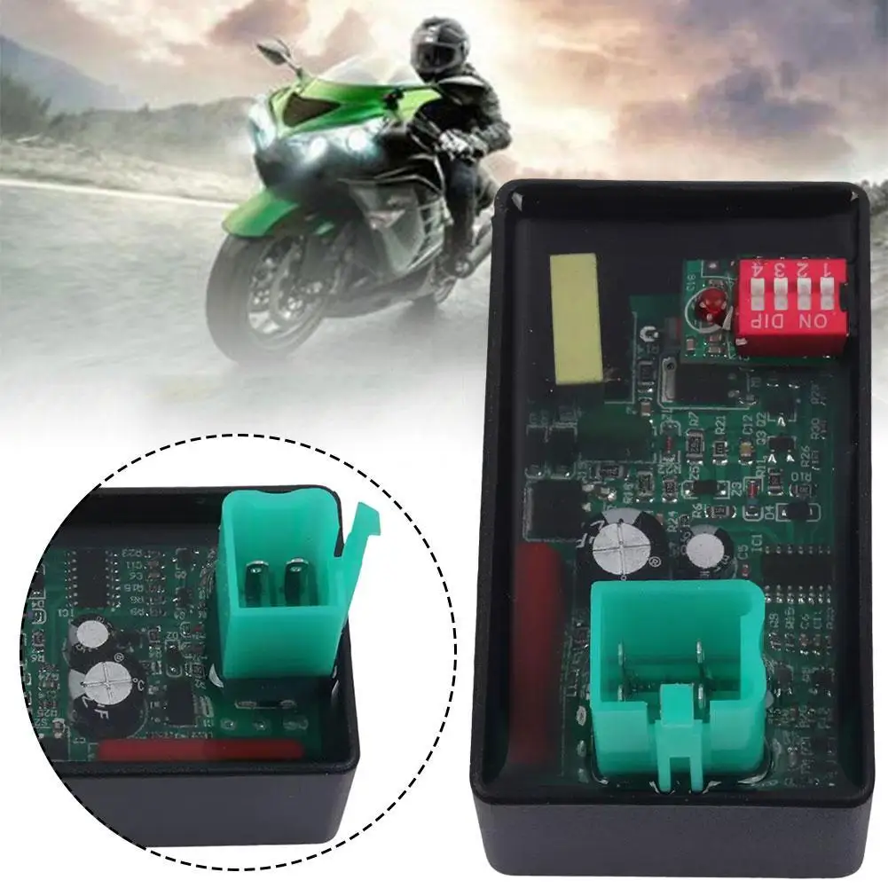 4pin Ac Cdi Box With Dip Switch Motorcycle Lgnition Speed Limit4000-12000 For Wave100 Racing Yx140 Competitive Racing Yx160 D4a8