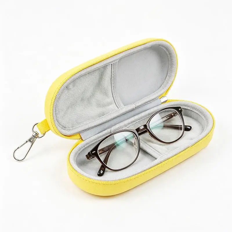 Dual‑Slot Hard Shell Double Glasses Storage Case Portable Eyeglass Sunglasses Box For Men Women Daily Travel Accessories ****