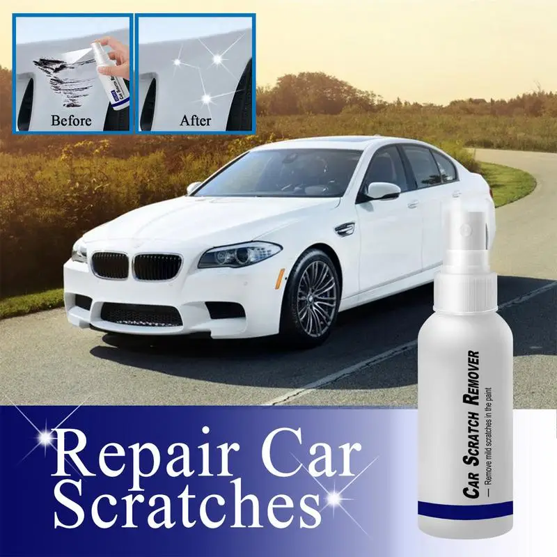 2/3pcs 100ml Car Scratch Remover Repairing Paint Care Spray Liquid Auto Scratch Removal Spray Minor Scrapes Repair Polishing Wax