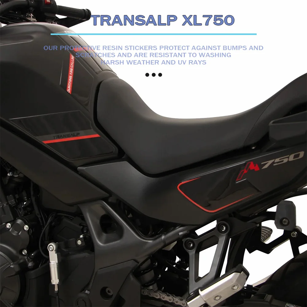 

Аксессуары для Transalp XL750 2024, Transalp 750 XL, наклейка на бак, наклейка на топливный бак мотоцикла, защитная накладка, 3D гелевые наклейки