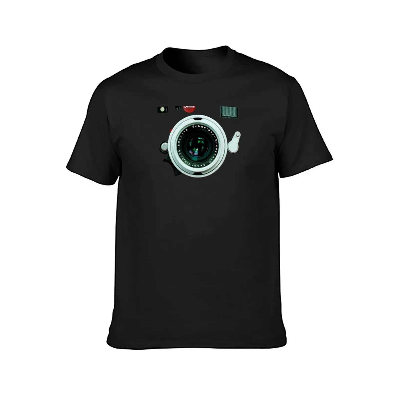 Classic Retro Old Vintage brown leather Camera T-Shirt cute clothes vintage tees men t shirt