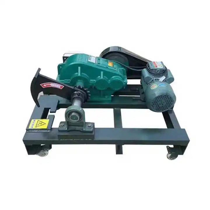 Automatic Wood Chipper Machine Well-Designed For Labor-Saving And Safe Home Firewood Processing Home Woodworking Machinery