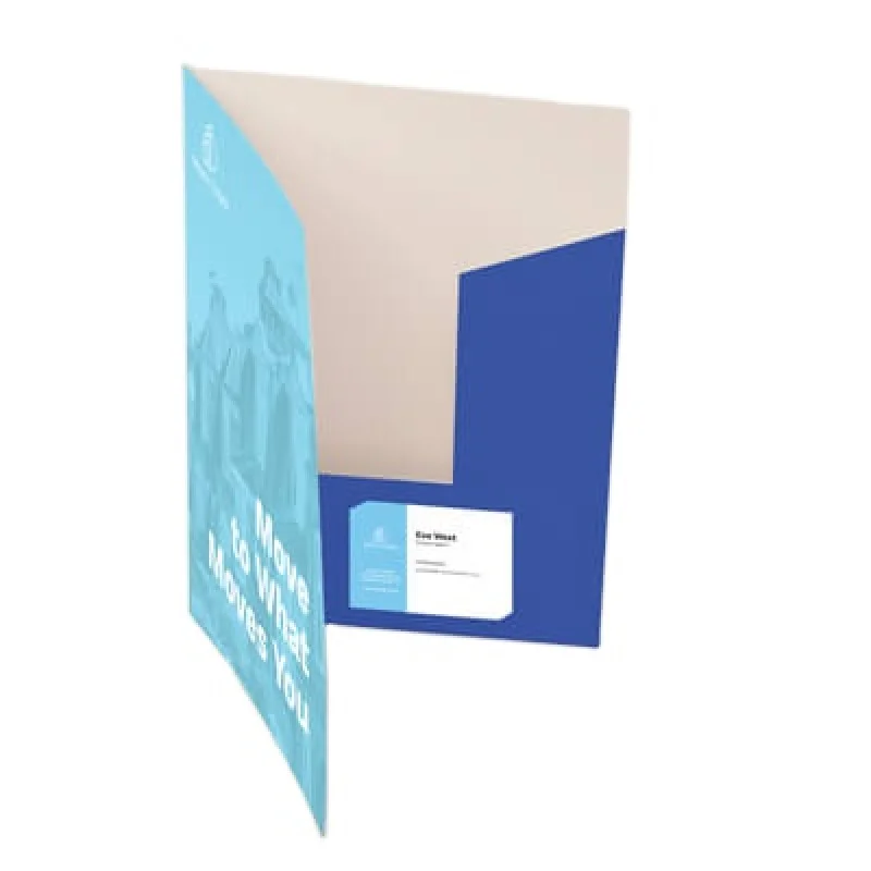 

custom paper folder printing A4 size 2023 wholesale high quality cheap price business offset printing a4 presentat