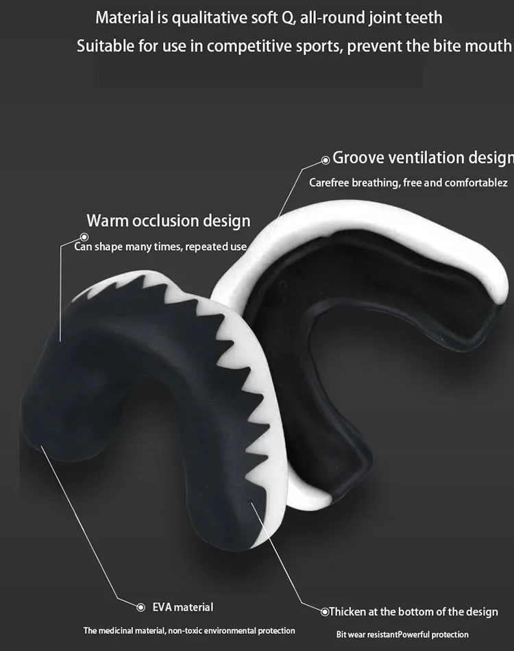 Boxen Zahnschutz Rugby Basketball Schutz Sport Zahnschutz Kieferorthopädische Geräte Sport Schutzausrüstung – Detail 3